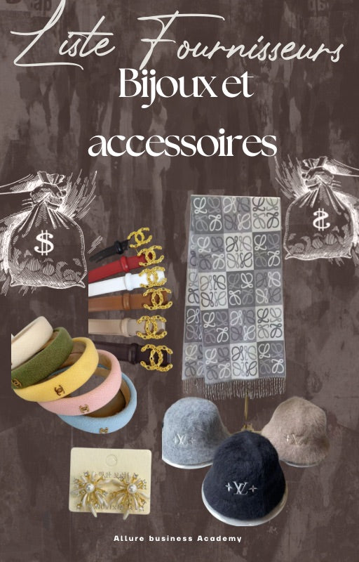 Fournisseurs bijoux & accessoires de luxe