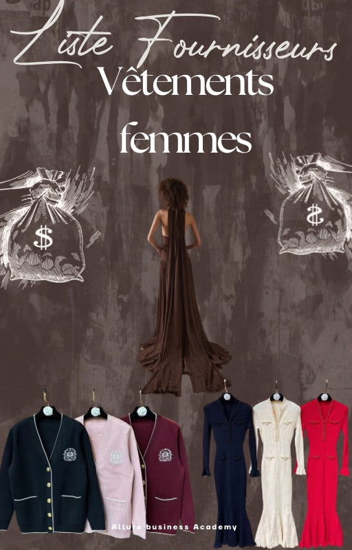 Fournisseurs vêtements femmes de luxe